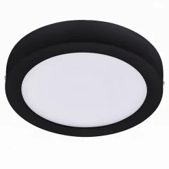 EGLO connect Fueva-Z plafondlamp, Ø 21cm zwart