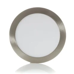 EGLO connect LED inbouwlamp Fueva-C, Ø 22,5 cm, nikkel