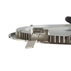 EGLO connect LED inbouwlamp Fueva-C, Ø 22,5 cm, nikkel