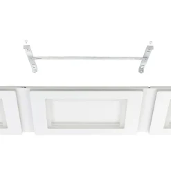 EGLO connect LED plafondlamp Padrogiano-Z 3-lamps, 120 x 30 cm