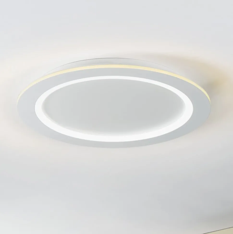 EGLO connect LED plafondlamp Padrogiano-Z, Ø 60 cm, wit