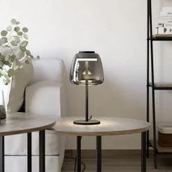 EGLO connect LED tafellamp Alfero-Z, RGB, CCT, zwart