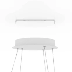 EGLO connect Lobinero-Z LED hanglamp, wit