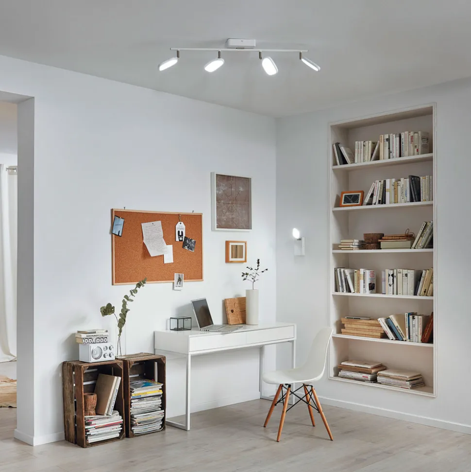 EGLO connect Palombare-C LED plafondlamp 4-lamps