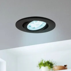 EGLO connect Saliceto-Z LED inbouwlamp, zwart