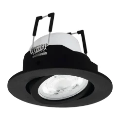 EGLO connect Saliceto-Z LED inbouwlamp, zwart