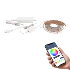 EGLO connect Stripe-Z RGBW LED strip, 8m