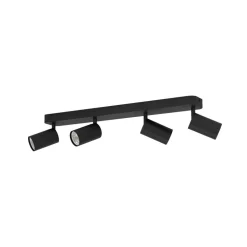 EGLO connect Telimbela-Z plafondspot 4-lamps zwart