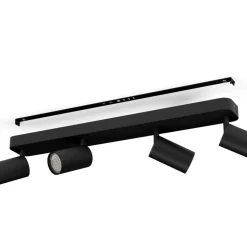 EGLO connect Telimbela-Z plafondspot 4-lamps zwart