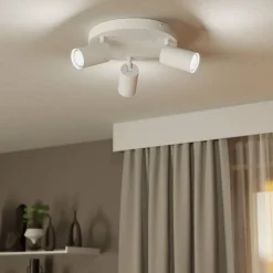 EGLO connect Telimbela-Z plafondspot 3-lamps, wit