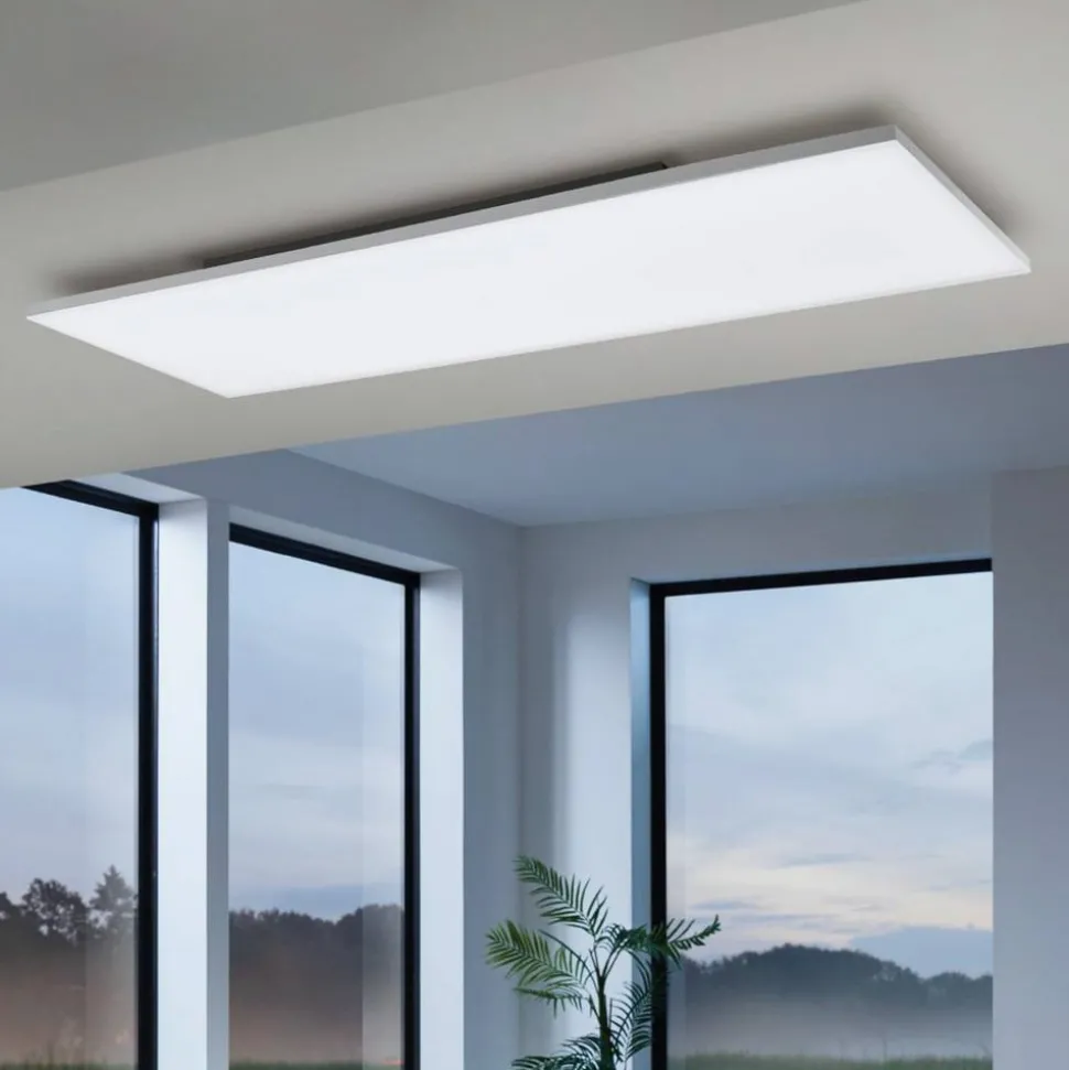 EGLO connect Turcona-Z LED plafondlamp 120x30cm