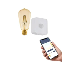 EGLO connect-z E27 ST64 5,5W 500lm 2200K sensor