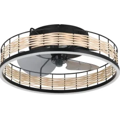 EGLO Frana LED plafondlamp met ventilator