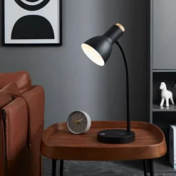 EGLO Veradal-QI LED tafellamp met touchdimmer