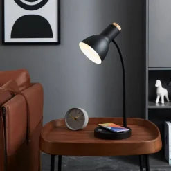 EGLO Veradal-QI LED tafellamp met touchdimmer