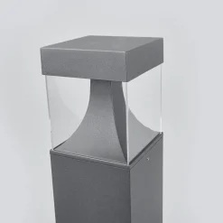 Egon LED tuinpadverlichting met hoekige armatuur