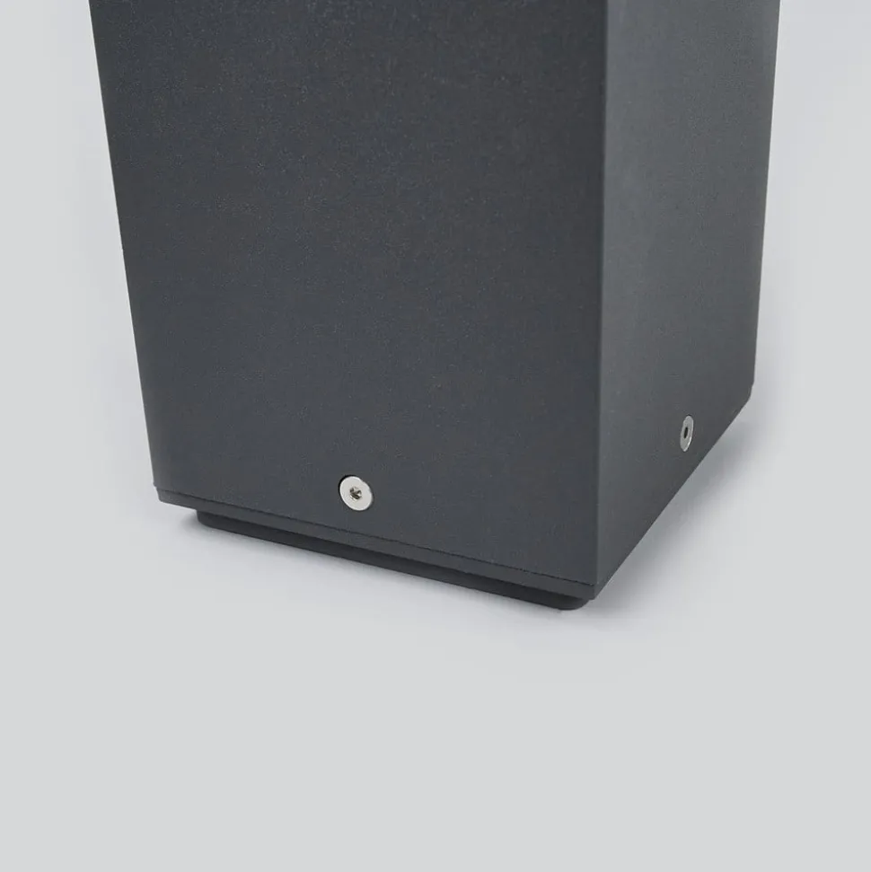 Egon LED tuinpadverlichting met hoekige armatuur