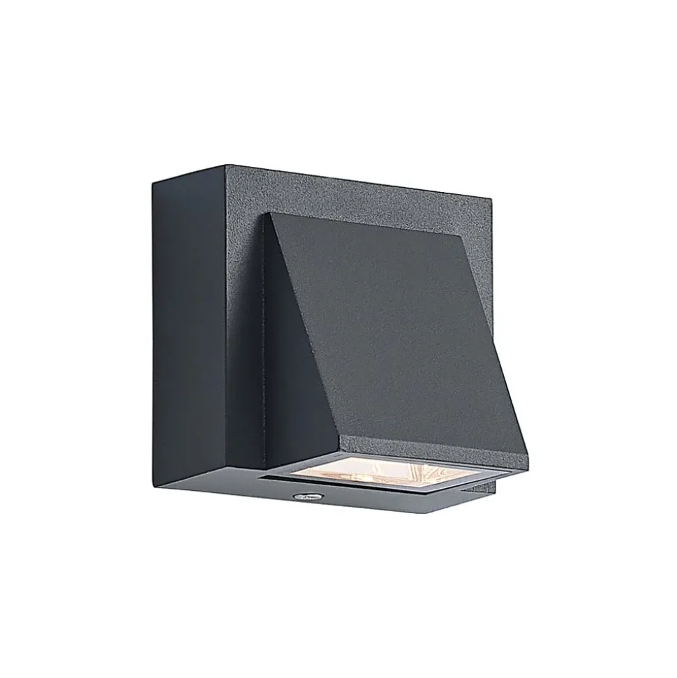 ELC Taloma LED buiten wandlamp, 1-lamps antraciet