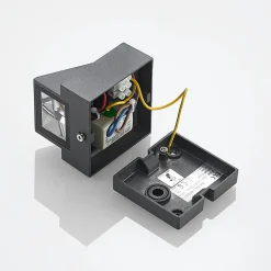 ELC Taloma LED buiten wandlamp, 1-lamps antraciet