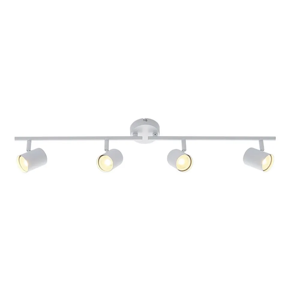 ELC Tomoki plafondlamp, wit, 4-lamps