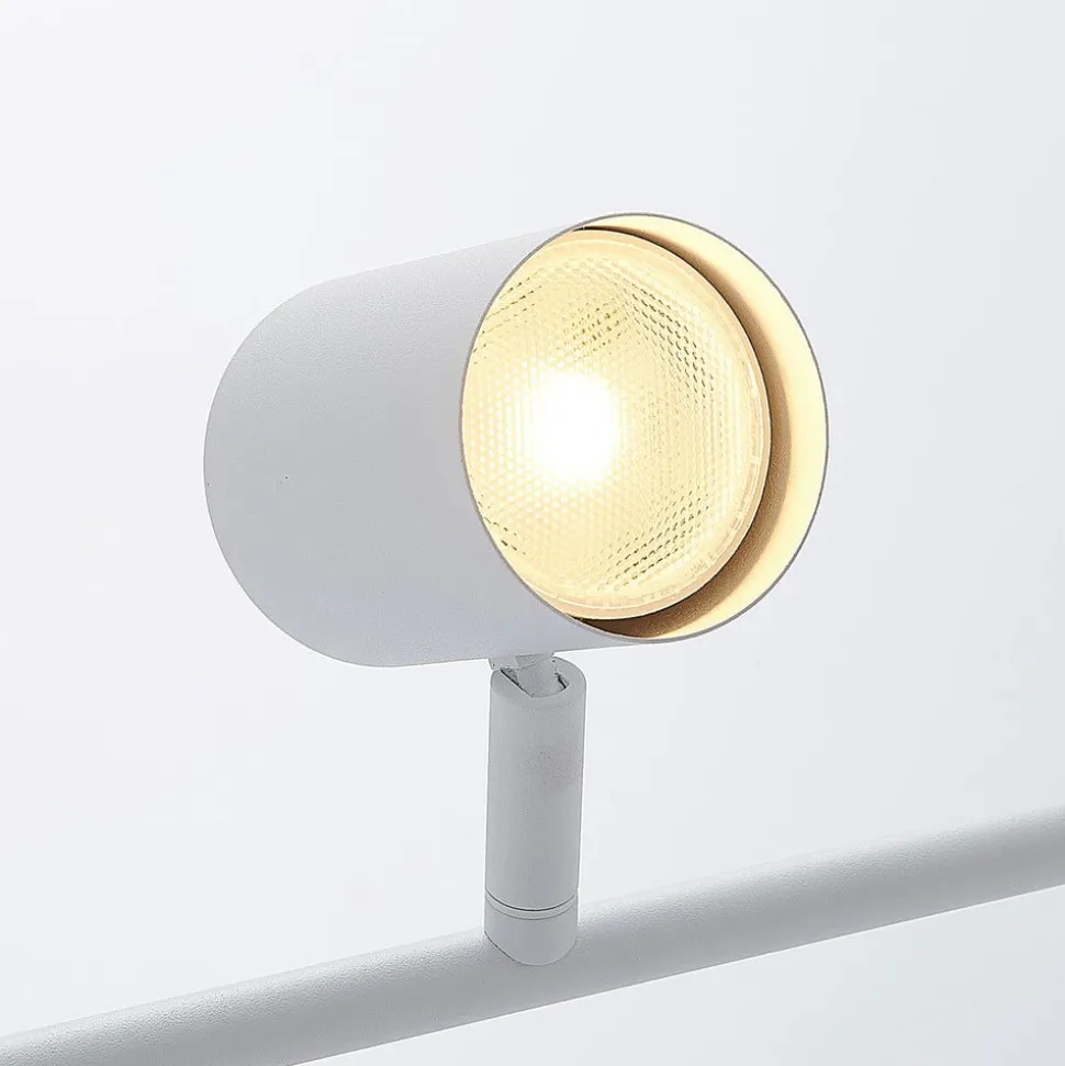 ELC Tomoki plafondlamp, wit, 4-lamps