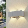 ELC Vanda LED buiten wandlamp, wit