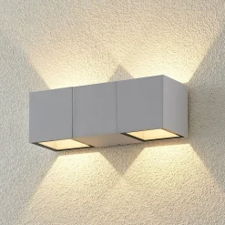 ELC Vanda LED buiten wandlamp, wit