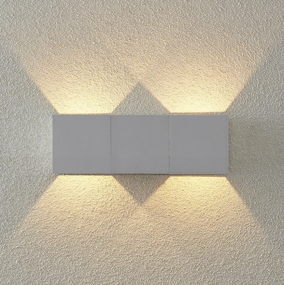 ELC Vanda LED buiten wandlamp, wit