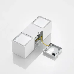 ELC Vanda LED buiten wandlamp, wit