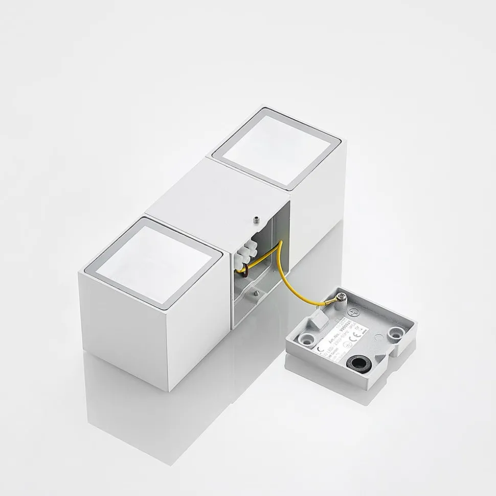 ELC Vanda LED buiten wandlamp, wit