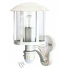 Elegante Genefe buitenwandlamp in wit-goud