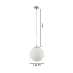 Elegante hanglamp Rondo 25 cm