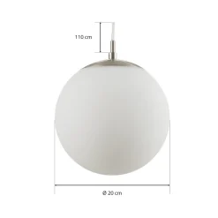 Elegante hanglamp Rondo 20 cm