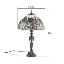 Eline klassieke Tiffany-stijl-tafellamp 40 cm