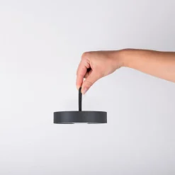 Ella LED tafellamp, magnetisch, zwart