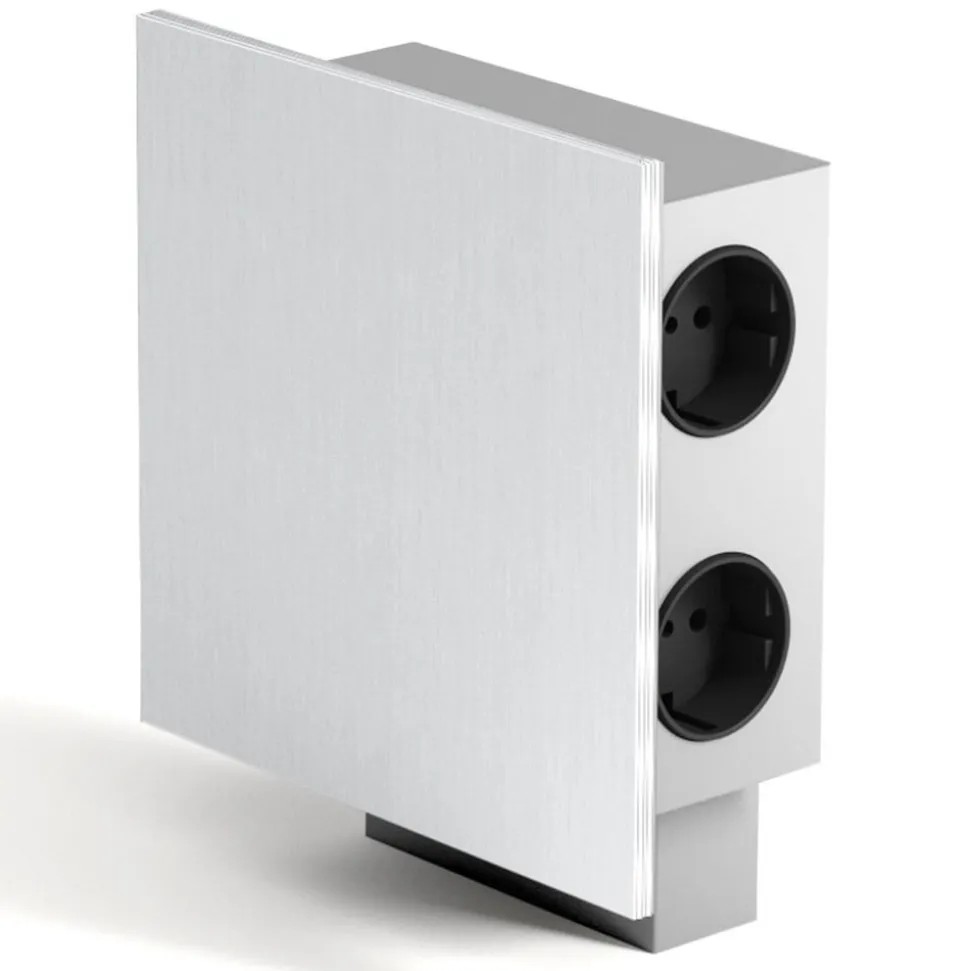 Energiebox Power m. 3stopcontacten en 2USB-bussen