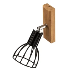 Envostar Aria wandlamp eiken geolied, 1-lamp