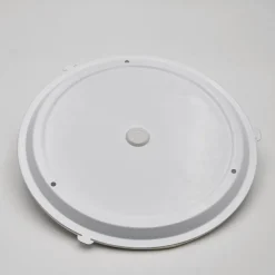 Envostar Caspian plafondlamp, Ø 27 cm, IP54, eiken