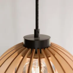 Envostar Clay hanglamp berkenmultiplex 3-lamps rond