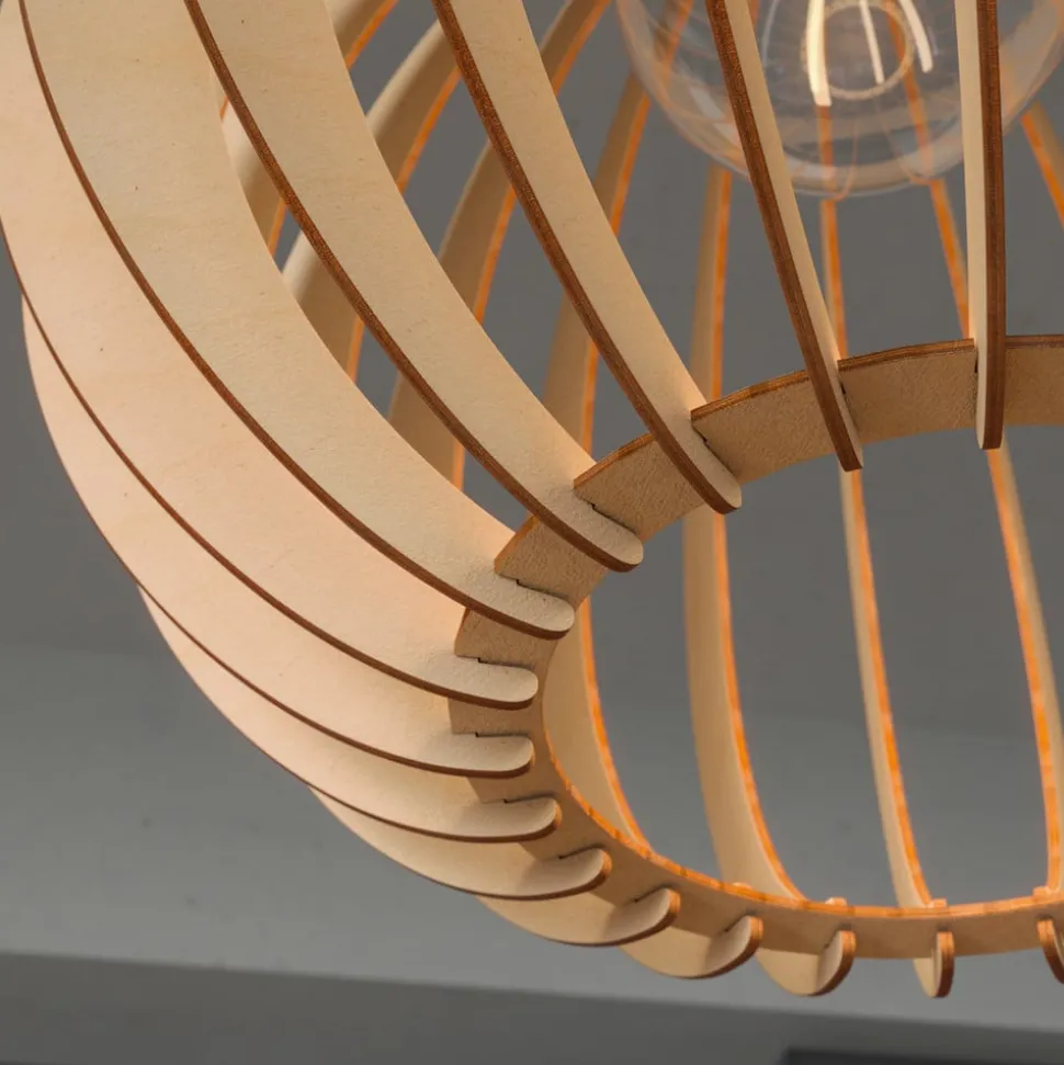 Envostar Clay hanglamp berkenmultiplex Ø 40 cm