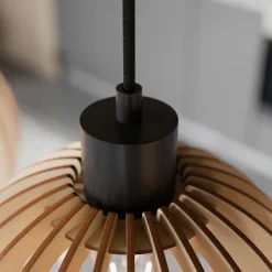 Envostar Clay hanglamp, berkenmultiplex, 4-lamps