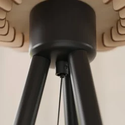 Envostar Clay vloerlamp, metaal/berkenmultiplex