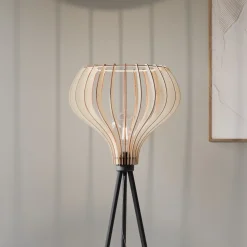 Envostar Faje vloerlamp van berkenmultiplex