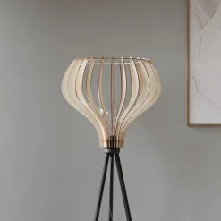 Envostar Faje vloerlamp van berkenmultiplex