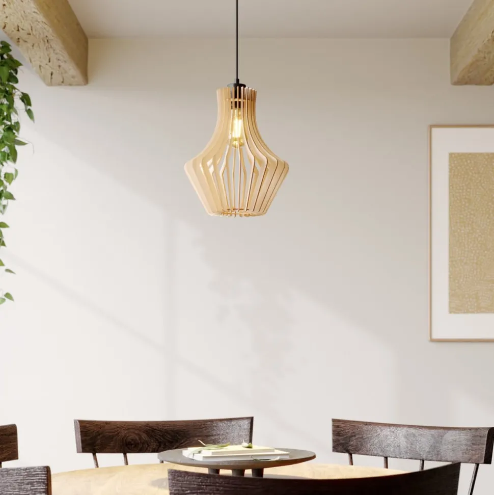 Envostar Floj hanglamp, berkenmultiplex, Ø 30cm