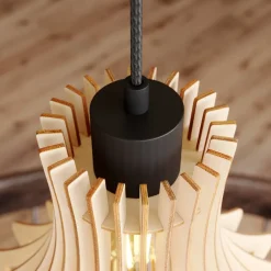 Envostar Floj hanglamp, berkenmultiplex, Ø 30cm