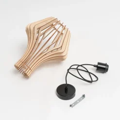 Envostar Floj hanglamp, berkenmultiplex, Ø 30cm