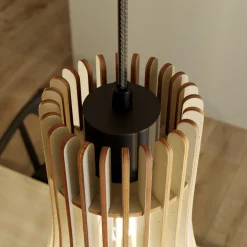 Envostar Furn hanglamp, berkenmultiplex, 3-lamps