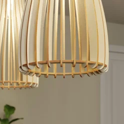 Envostar Furn hanglamp, berkenmultiplex, 3-lamps