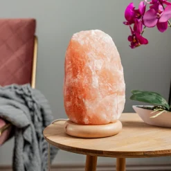 Envostar Harmony zoutlamp naturel voet 23-26cm